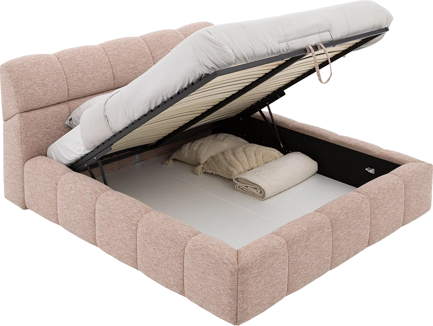 Goossens Napoli Storage Bedframe Stof - 8260074-goossens-napoli-storage-bedframe-stof-10