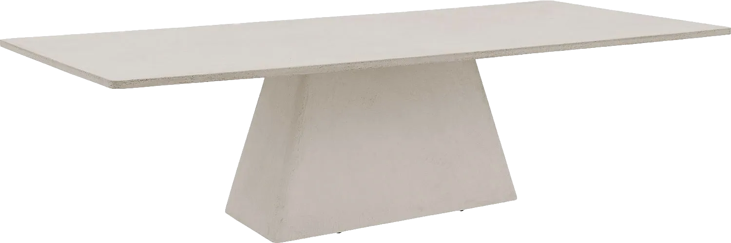 Goossens Eettafel Stone, Rechthoekig 290 x 110 cm