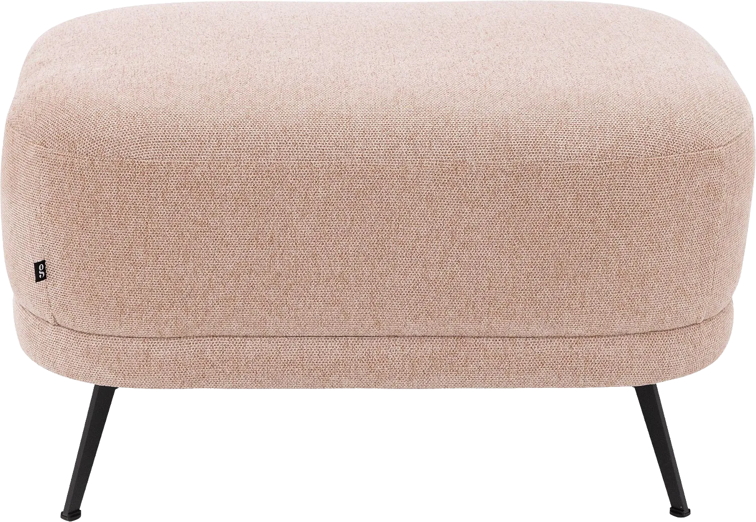 Goossens Hocker Shallow, 80 x 60 cm