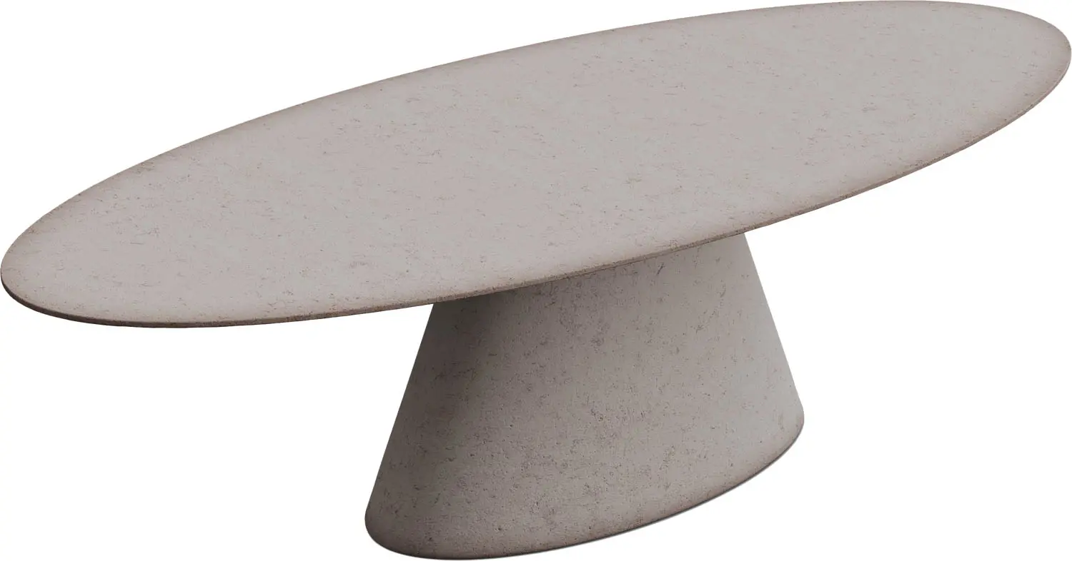 Goossens Stone Eettafel Beton Grijs - 8252438-goossens-stone-eettafel-beton-grijs-02