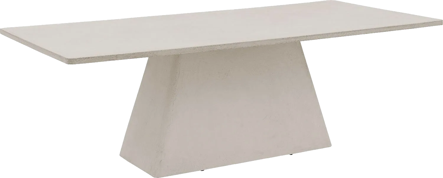 Goossens Eettafel Stone, Rechthoekig 240 x 110 cm