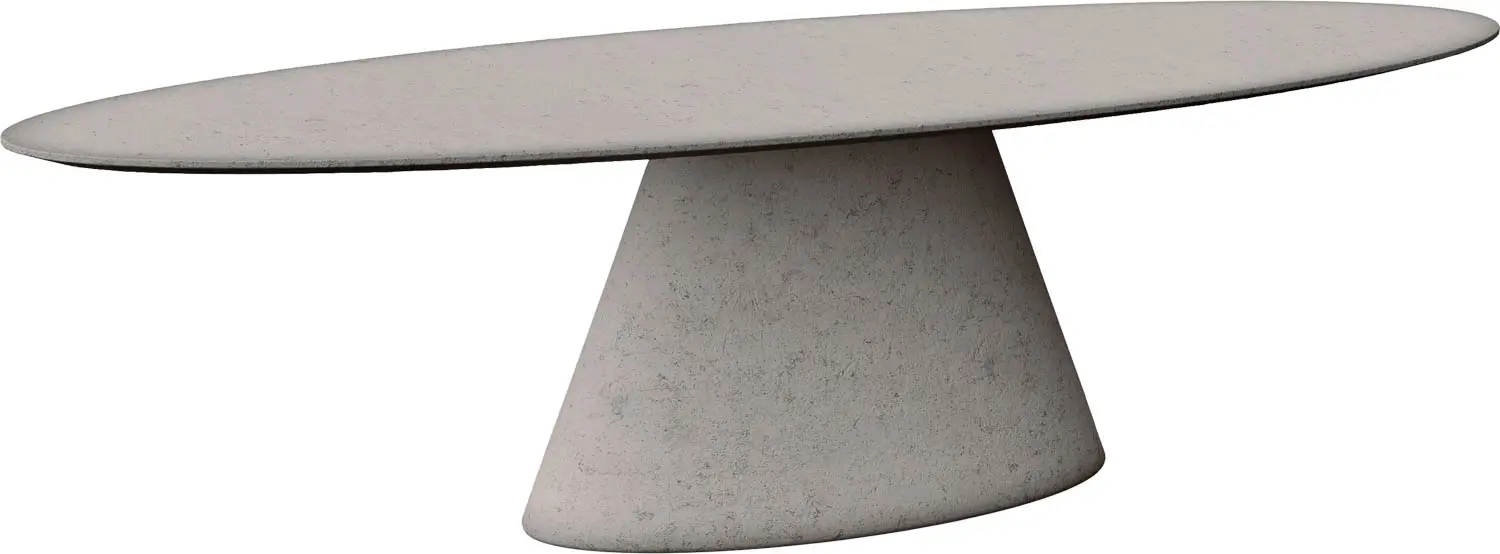 Goossens Stone Eettafel Beton Grijs - 8252448-goossens-stone-eettafel-beton-grijs-01