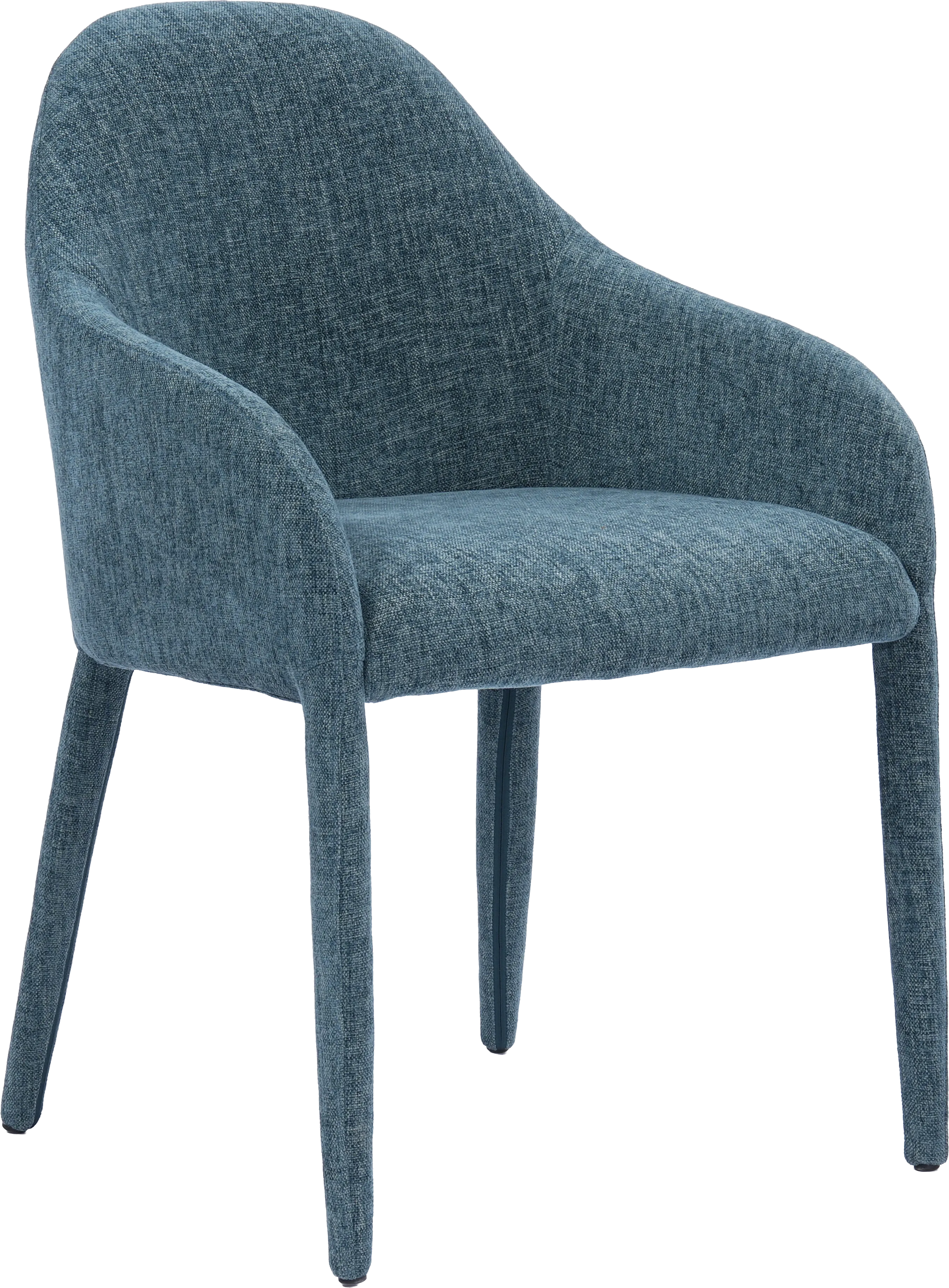 Goossens Loes Eetkamerstoel Stof Blauw - 8260044-goossens-loes-eetkamerstoel-stof-blauw-01