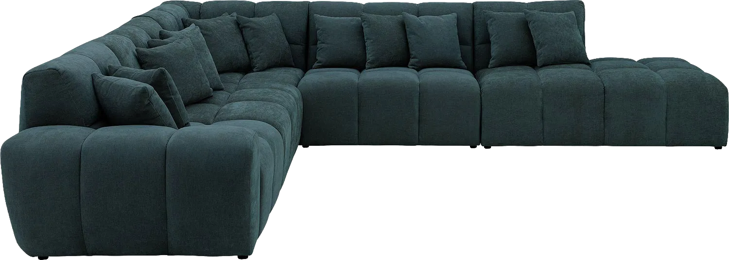 Goossens Excellent Kubus Bank Stof Groen - 8252877-goossens-excellent-kubus-bank-stof-groen-05