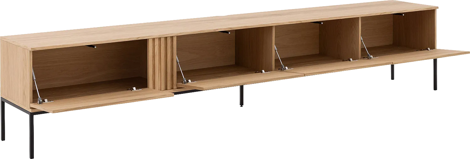 Goossens Viola Tv Meubel Eiken Blank - 8243934-goossens-viola-tv-meubel-eiken-blank-06