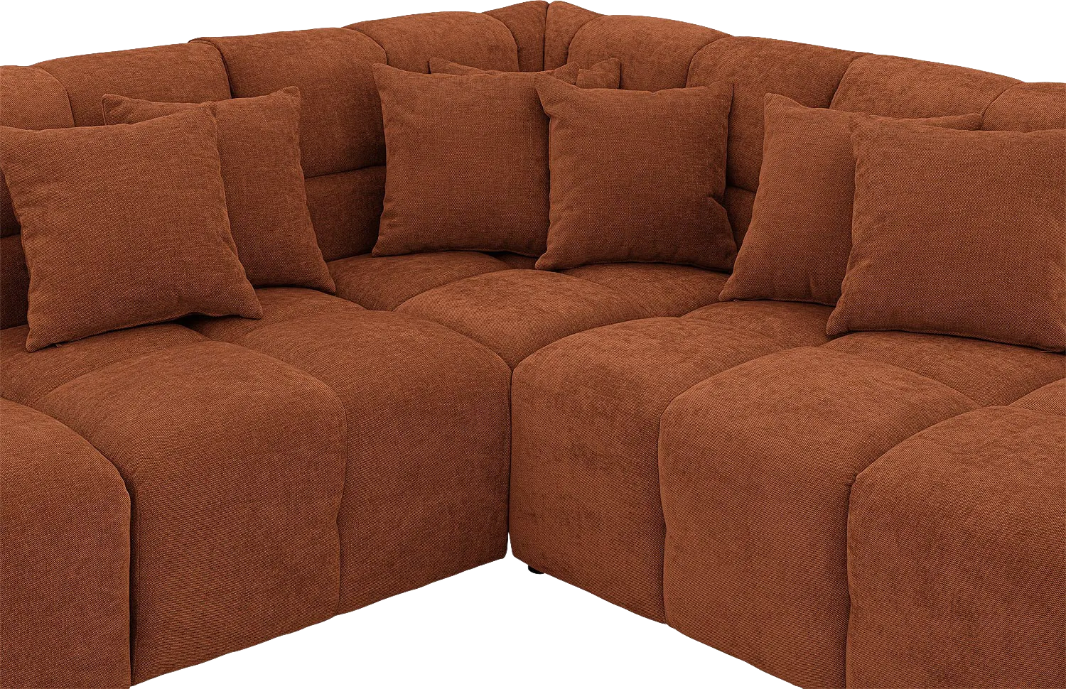 Goossens Excellent Kubus Bank Stof Bruin - 8252741-goossens-excellent-kubus-bank-stof-bruin-07