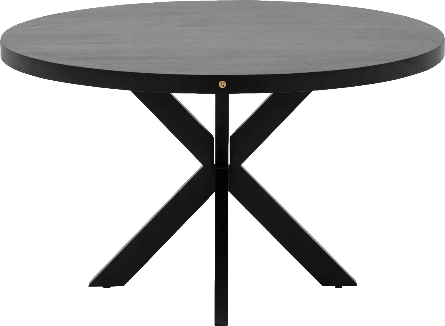 Goossens Basic Lecce Eettafel Mango Zwart - 8243821-goossens-basic-lecce-eettafel-mango-zwart-03