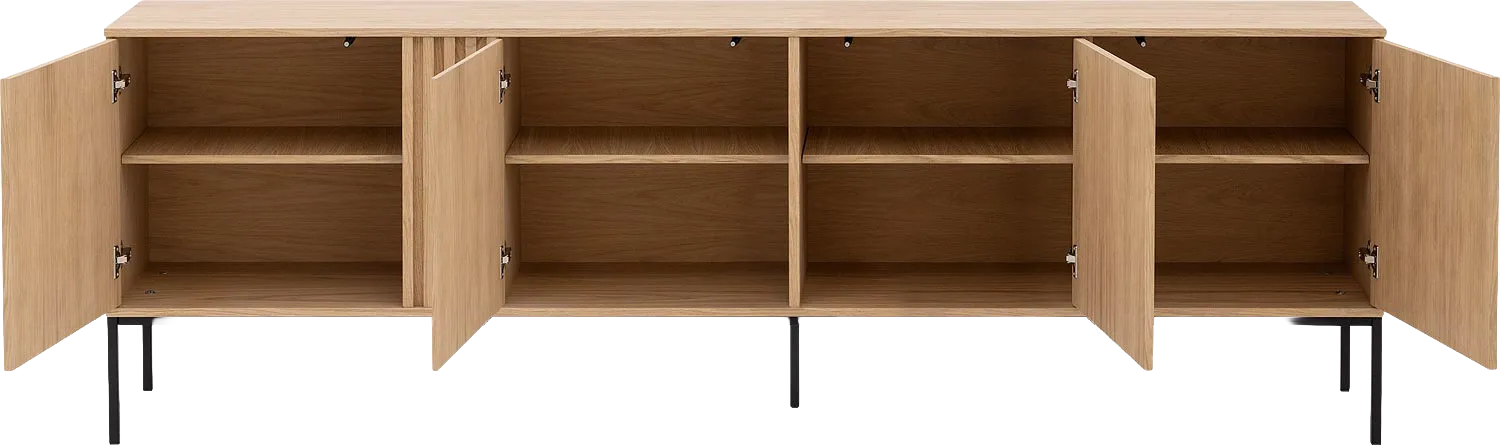 Goossens Viola Dressoir Eiken - 8244477-goossens-viola-dressoir-eiken-02
