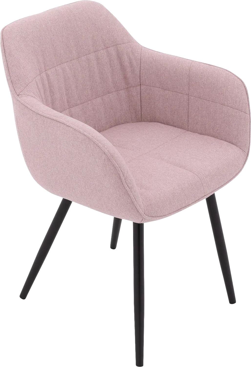 Goossens Basic Lize Eetkamerstoel Stof Roze - 8235235-goossens-basic-lize-eetkamerstoel-stof-roze-05