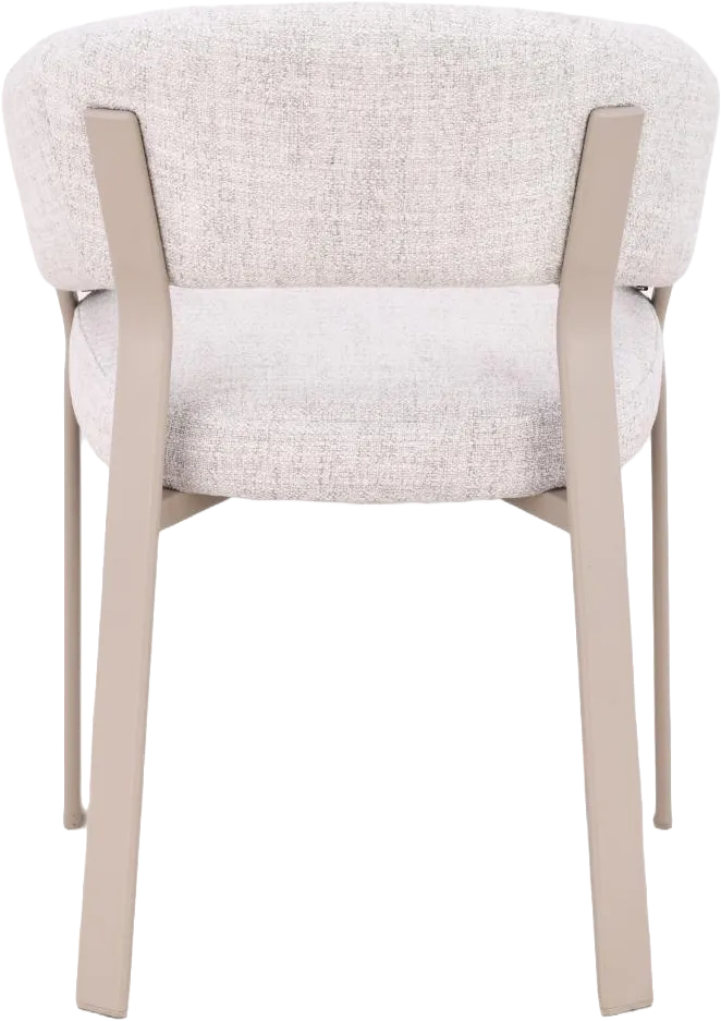 Goossens Basic Linde Eetkamerstoel Stof Beige - 8260447-goossens-basic-linde-eetkamerstoel-stof-beige-05