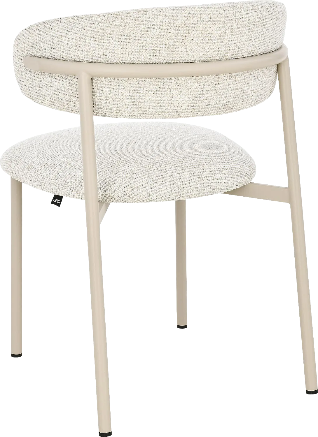 Goossens Basic Siem Eetkamerstoel Stof Wit - 8251688-goossens-basic-siem-eetkamerstoel-stof-wit-02