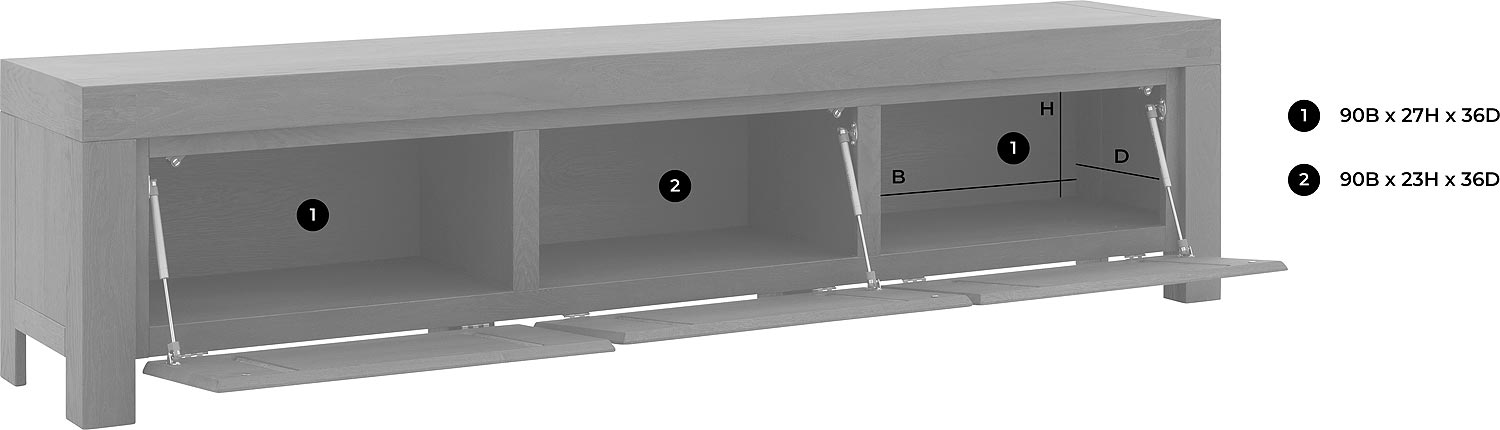 Goossens Clear Tv Meubel Eiken Donker Bruin - 8194068-goossens-clear-tv-meubel-eiken-donker-bruin-50
