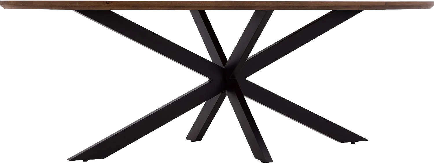 Goossens Nilo Eettafel Mango Bruin - 8251607-goossens-nilo-eettafel-mango-bruin-04