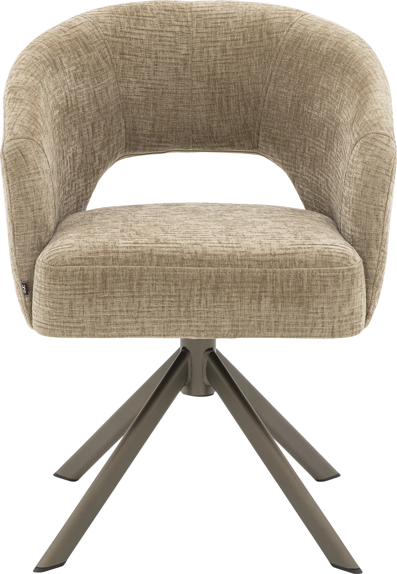 Goossens Excellent Ilse Eetkamerstoel Stof Bruin - 8260730-goossens-excellent-ilse-eetkamerstoel-stof-bruin-04