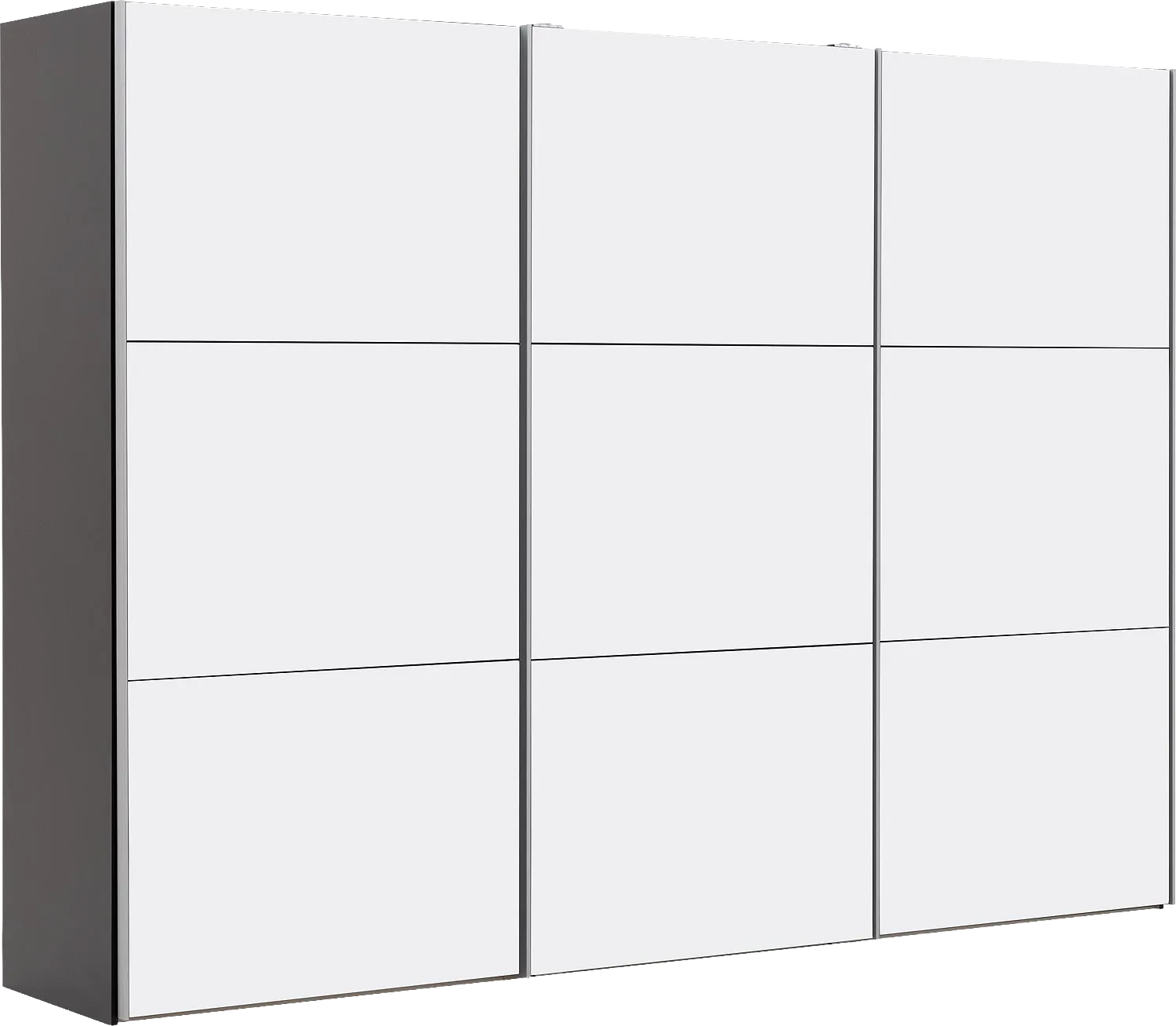 Goossens Kledingkast Easy Storage Sdk, 303 cm breed, 220 cm hoog, 3x 3 paneel schuifdeuren