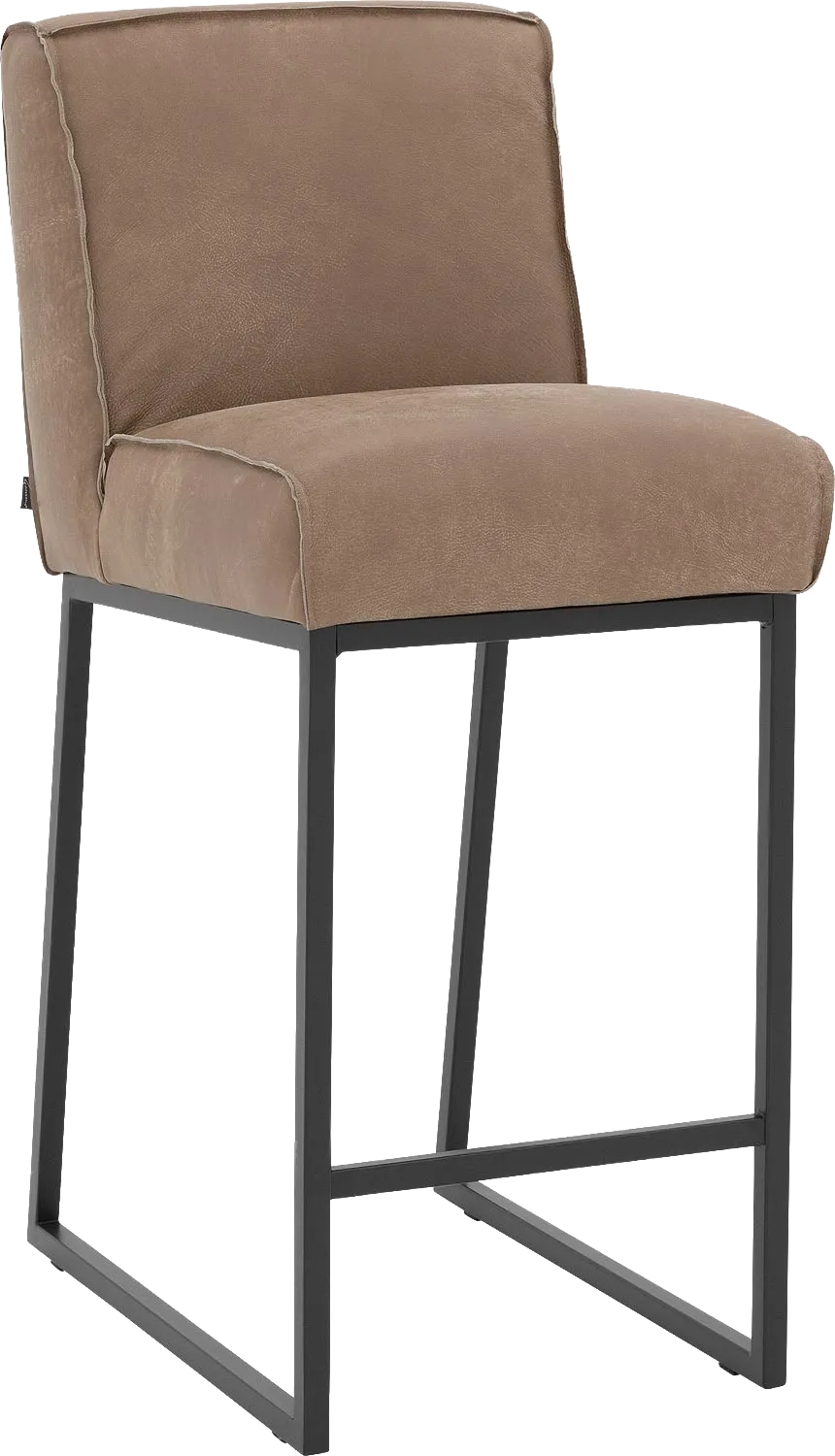 Goossens Excellent Barstoel Tom, Laag, zithoogte 69 cm