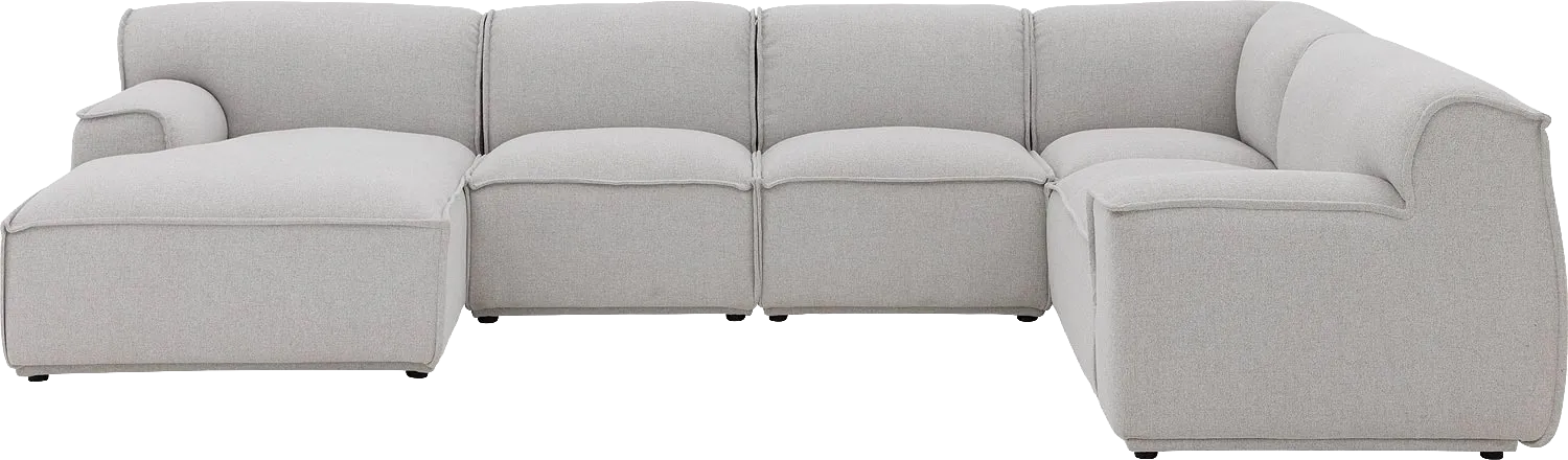 Goossens Excellent Sens Bank Stof Bruin - 8251681-goossens-excellent-sens-bank-stof-bruin-01