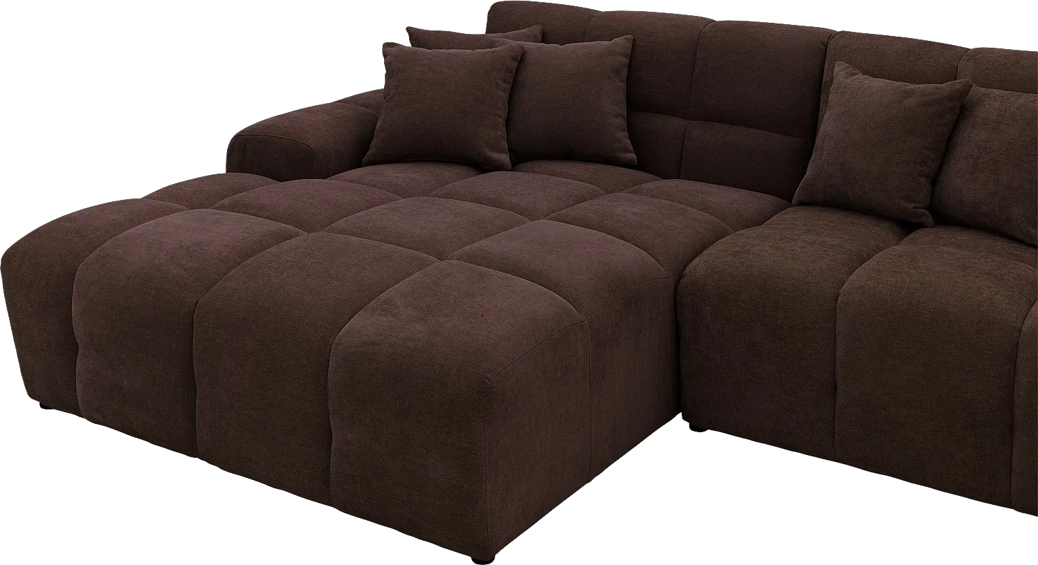 Goossens Excellent Kubus Bank Stof Bruin - 8252845-goossens-excellent-kubus-bank-stof-bruin-05