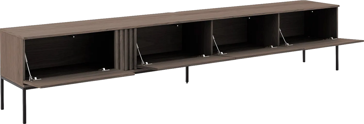Goossens Viola Tv Meubel Eiken Donker Bruin - 8244513-goossens-viola-tv-meubel-eiken-donker-bruin-06