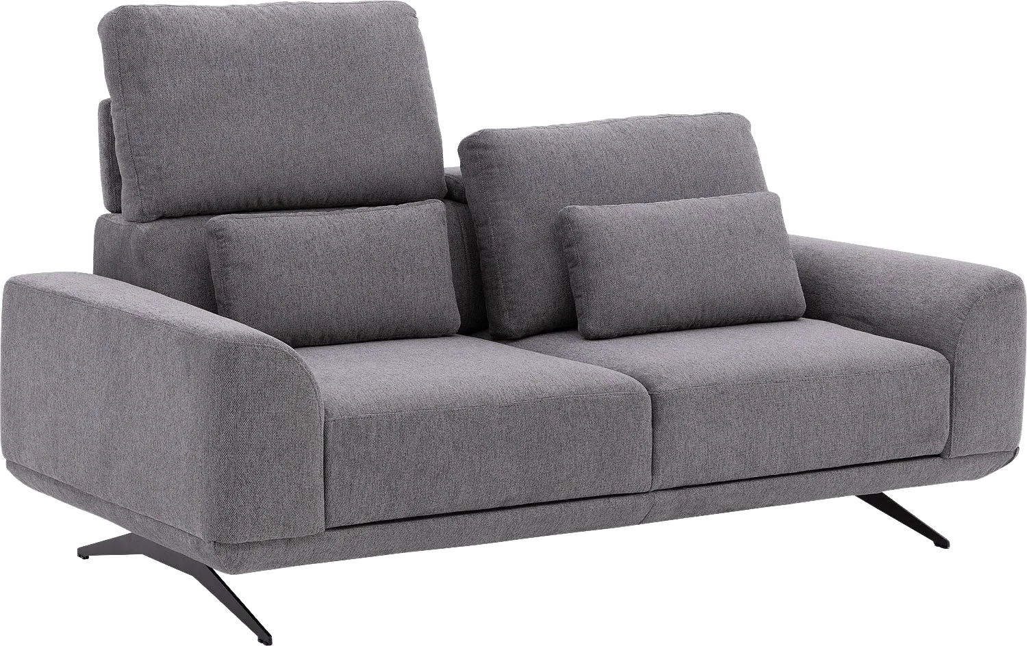 Goossens Excellent Princess Bank Stof Grijs - 8234481-goossens-excellent-princess-bank-stof-grijs-05