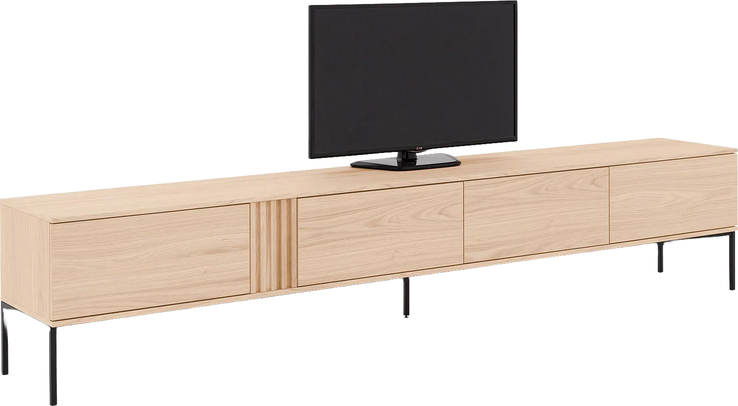 Goossens Viola Tv Meubel Eiken Wit - 8244516-goossens-viola-tv-meubel-eiken-wit-05