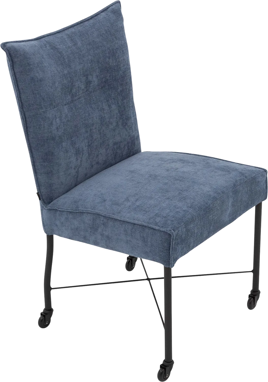 Goossens Erik Eetkamerstoel Stof Blauw - 8235803-goossens-erik-eetkamerstoel-stof-blauw-05