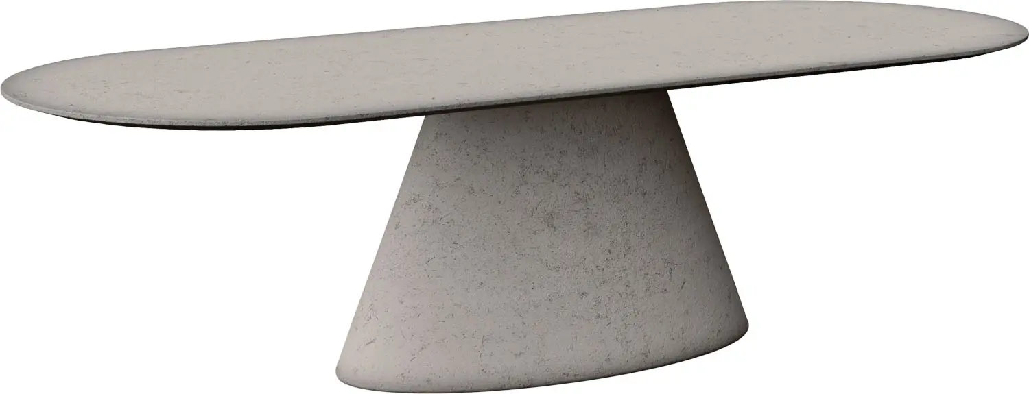 Goossens Stone Eettafel Beton Grijs - 8252528-goossens-stone-eettafel-beton-grijs-01