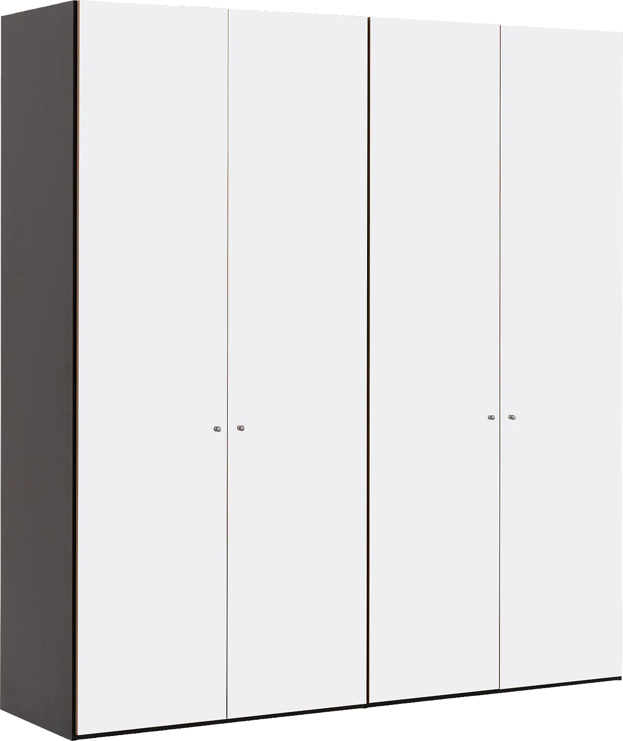 Goossens Kledingkast Easy Storage Ddk, Kledingkast 203 cm breed, 220 cm hoog, 4x draaideur