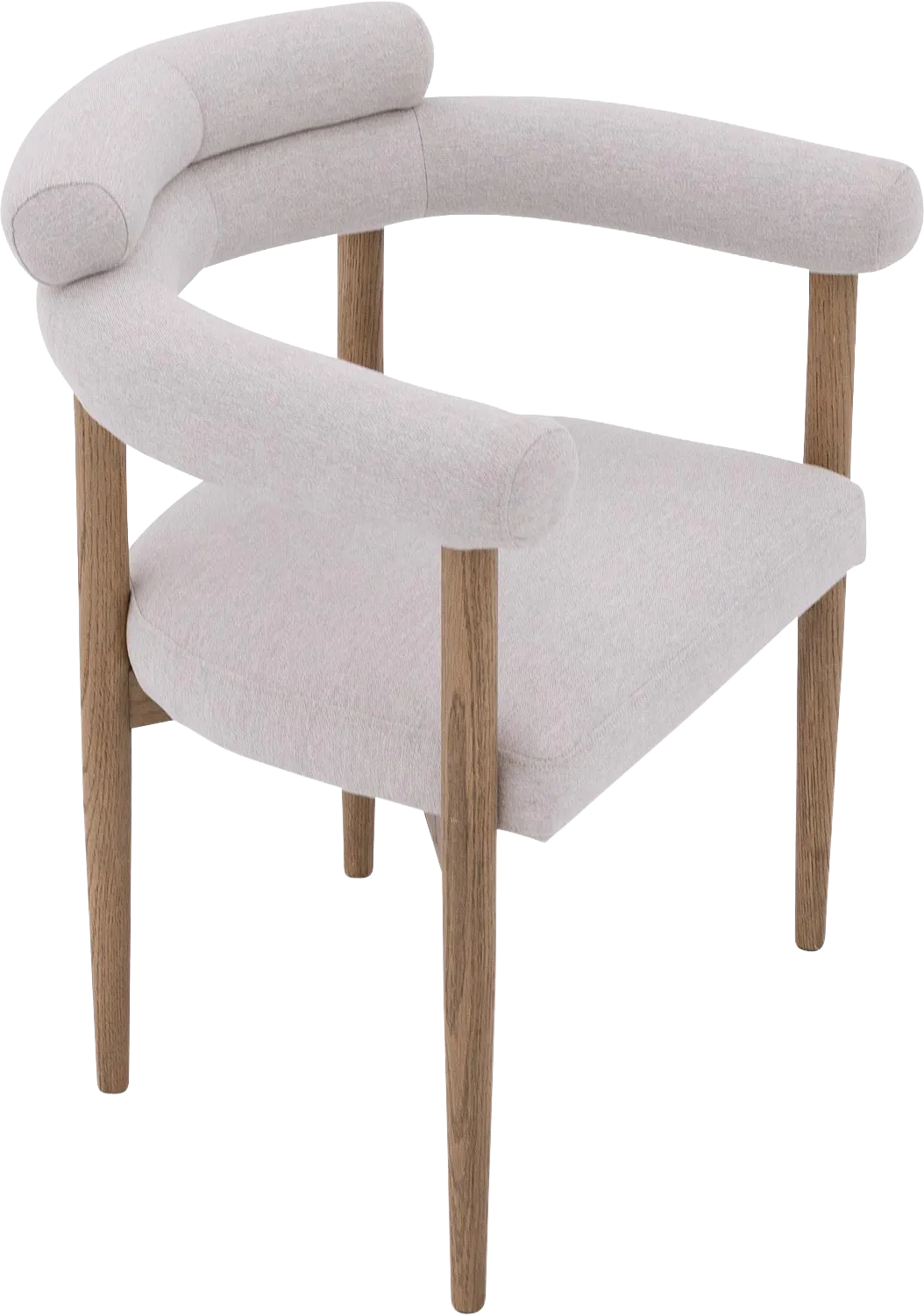 Goossens Excellent Splinter Eetkamerstoel Stof Grijs - 8235282-goossens-excellent-splinter-eetkamerstoel-stof-grijs-05