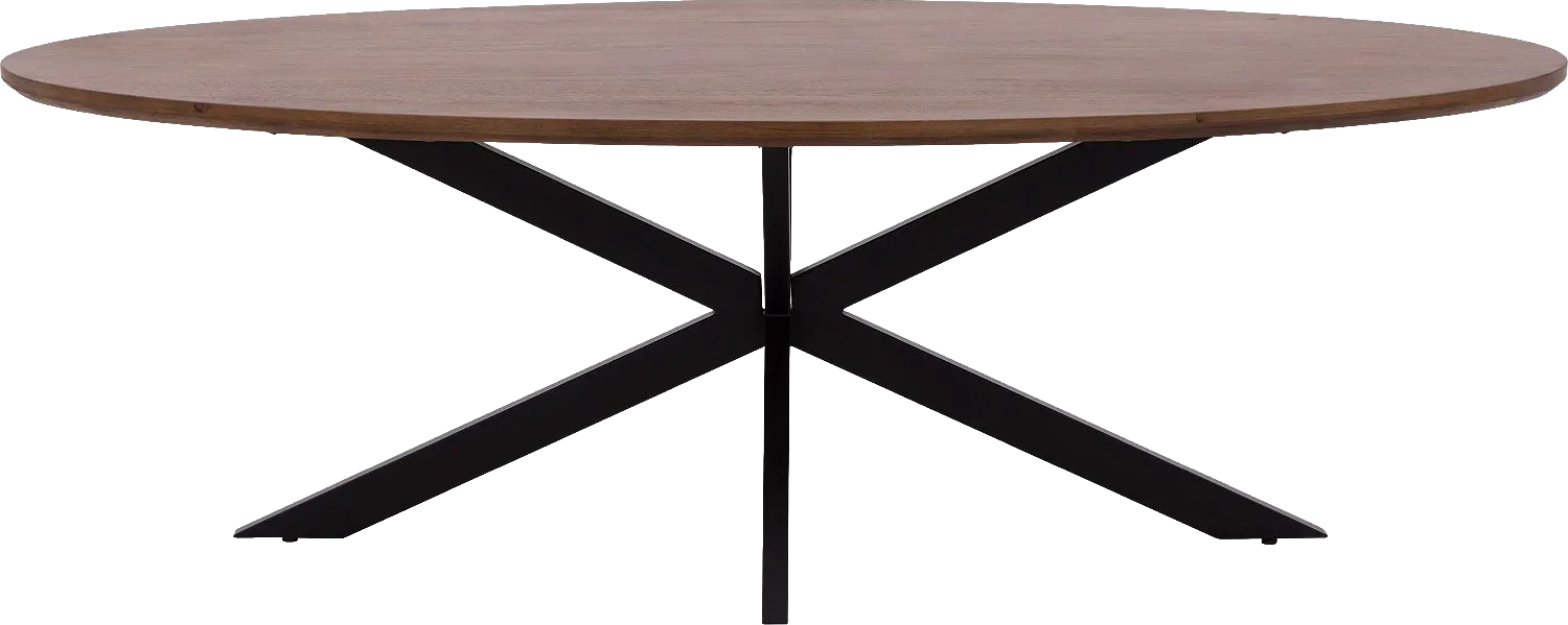 Goossens Nilo Eettafel Mango Bruin - 8251607-goossens-nilo-eettafel-mango-bruin-02