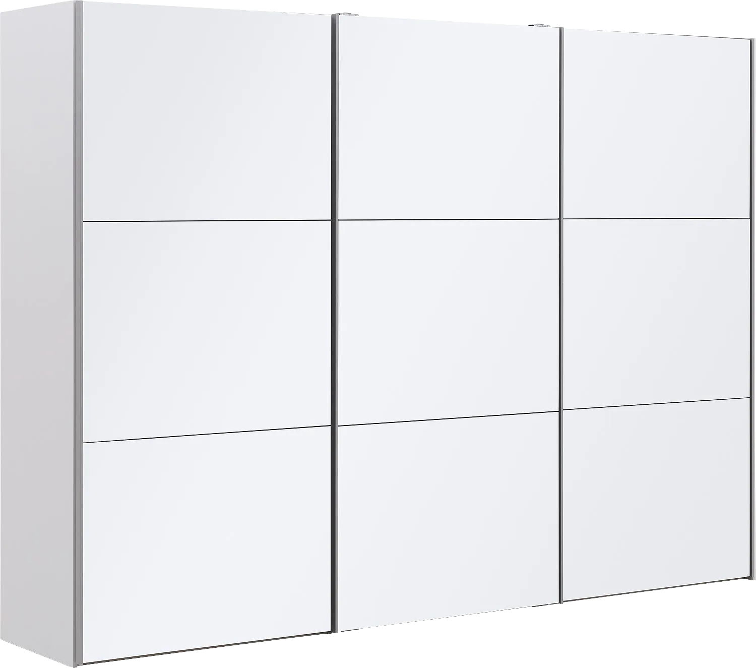 Goossens Kledingkast Easy Storage Sdk, 303 cm breed, 220 cm hoog, 3x 3 paneel glas schuifdeuren