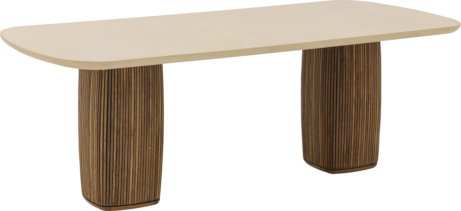 Goossens Eettafel Nova, 220 x 100 cm