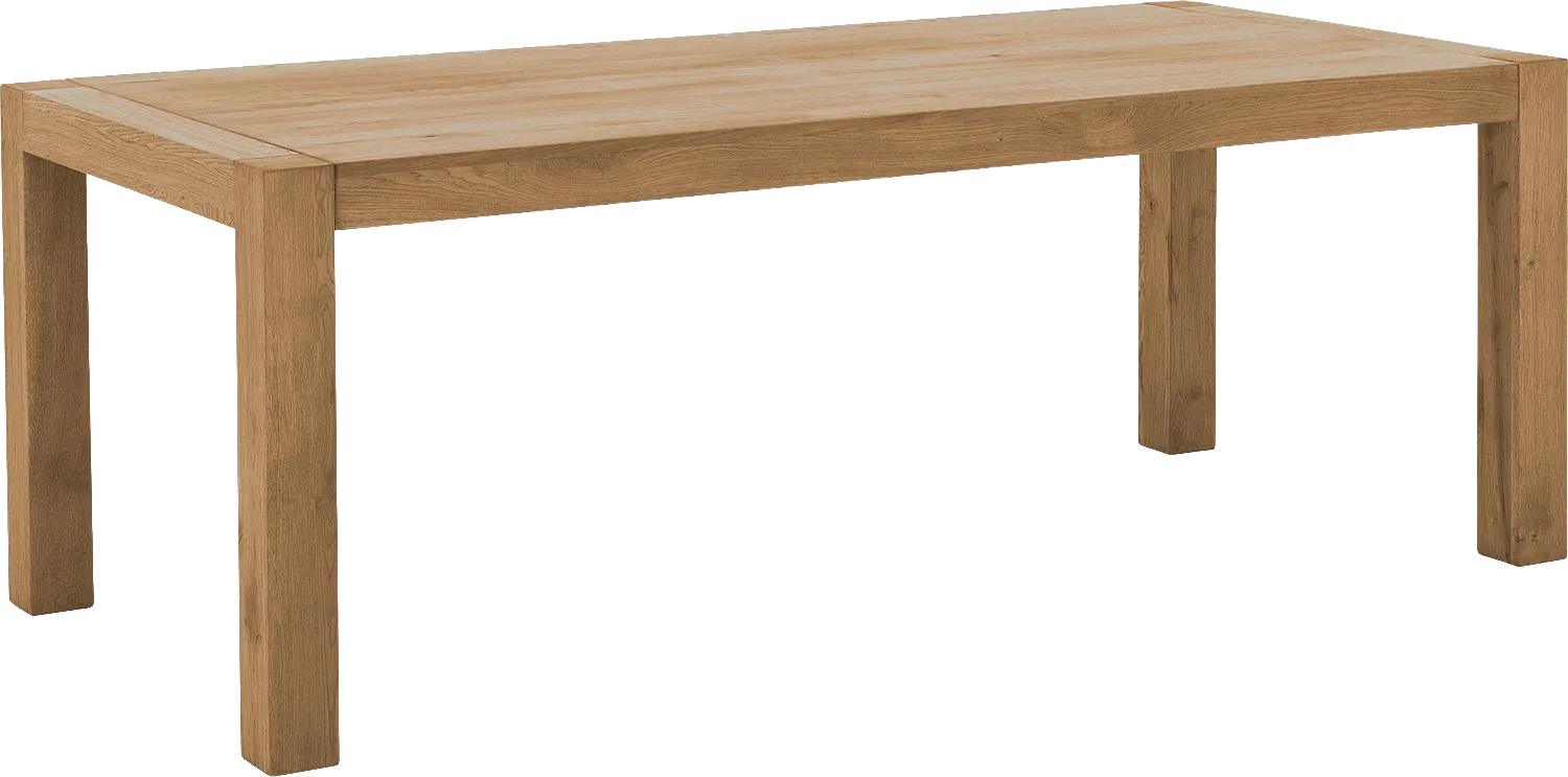 Goossens Eettafel Roots, 220 x 100 cm