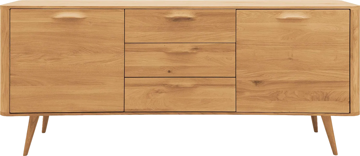 Goossens Dressoir Bjarte, 2 deuren 3 laden