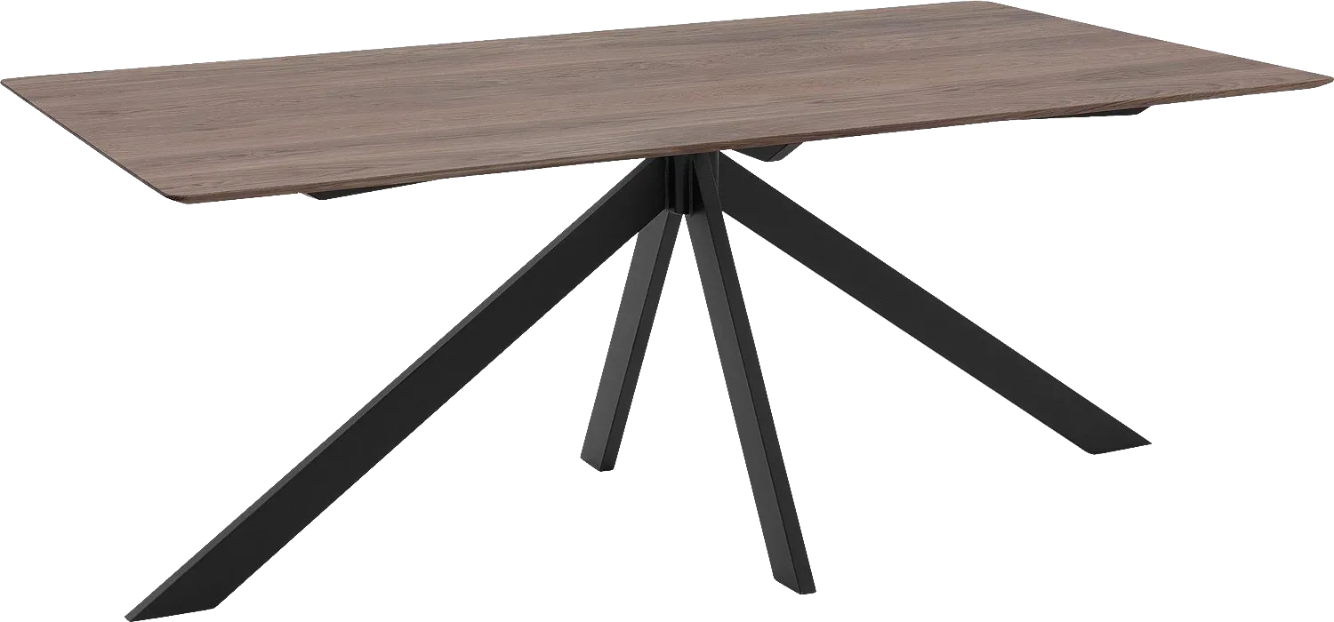 Goossens Excellent Eettafel Uniek, Rechthoekig 180 x 100 cm