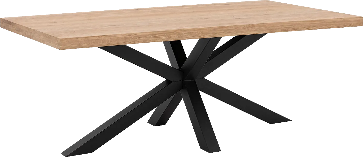 Goossens Eettafel Blend, 200 x 100 cm