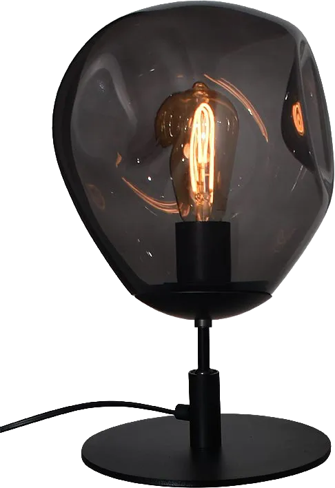 Goossens Tafellamp Lava, Tafellamp met 1 lichtpunt bol