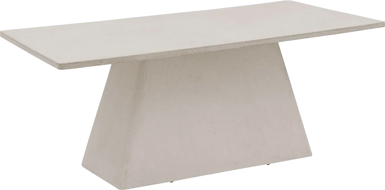 Goossens Eettafel Stone, Rechthoekig 190 x 110 cm