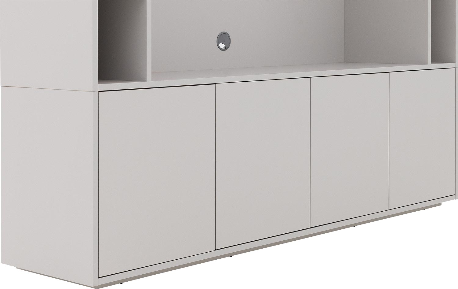 Goossens Basic Madrid Tv Meubel Melamine Grijs - 8251693-goossens-basic-madrid-tv-meubel-melamine-grijs-08