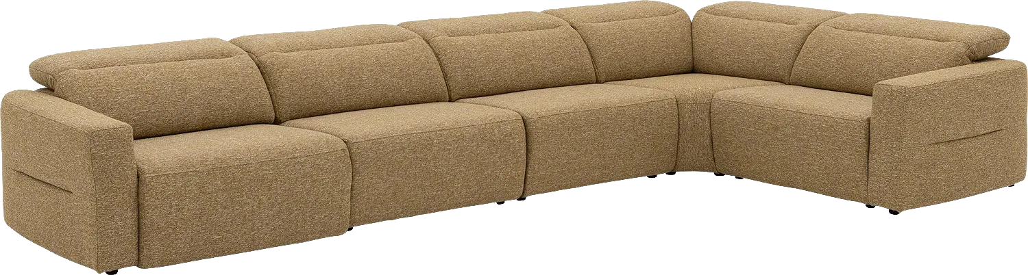 Goossens Comoda Bank Stof Geel - 8260255-goossens-comoda-bank-stof-geel-04