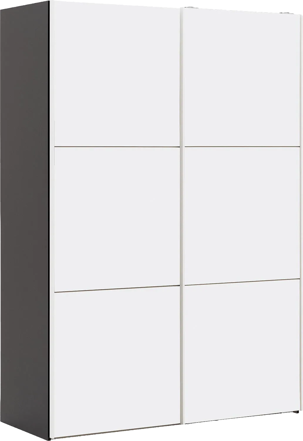 Goossens Kledingkast Easy Storage Sdk, 153 cm breed, 220 cm hoog, 2x 3 paneel schuifdeuren