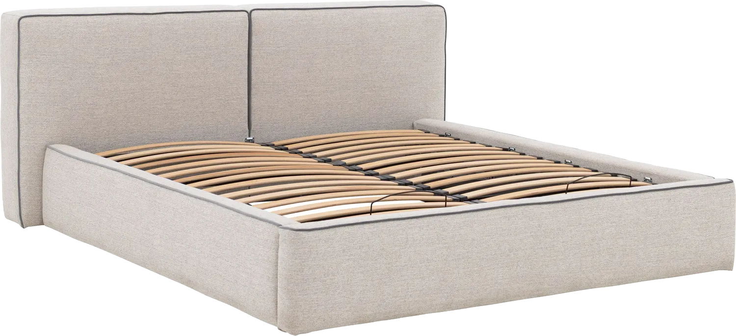 Goossens Arona Storage Bedframe Stof - 8252157-goossens-arona-storage-bedframe-stof-12