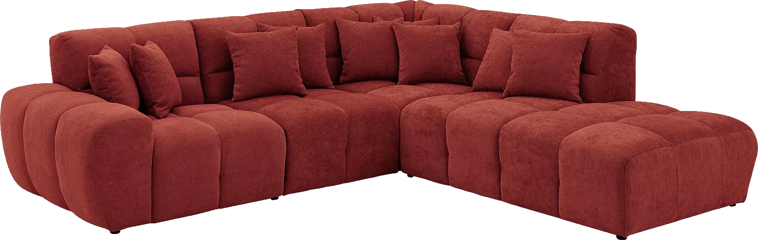 Goossens Excellent Kubus Bank Stof Rood - 8252715-goossens-excellent-kubus-bank-stof-rood-02