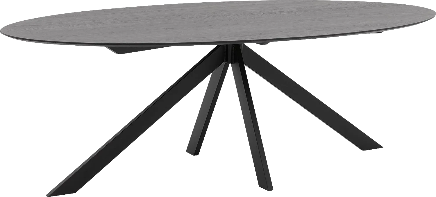 Goossens Excellent Eettafel Uniek, Ovaal 240 x 120 cm