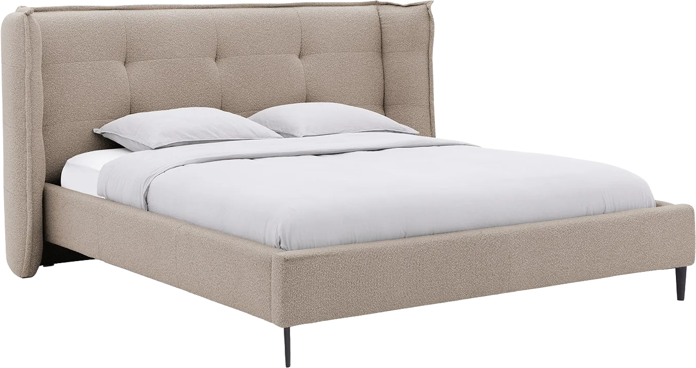 Goossens Gestoffeerd Bedframe Octaaf, 160 x 200 cm