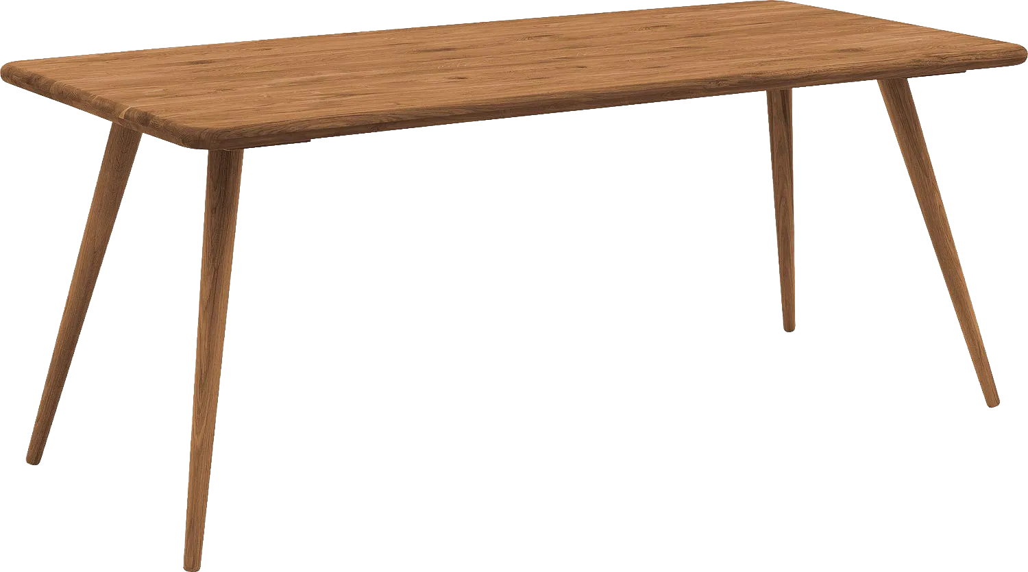 Goossens Eettafel Bjarte, Rechthoekig 220 x 90 cm