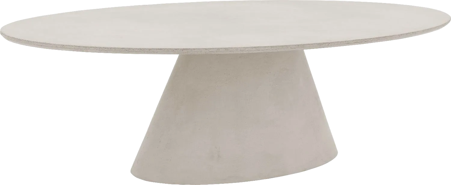 Goossens Eettafel Stone, Ovaal 250 x 120 cm