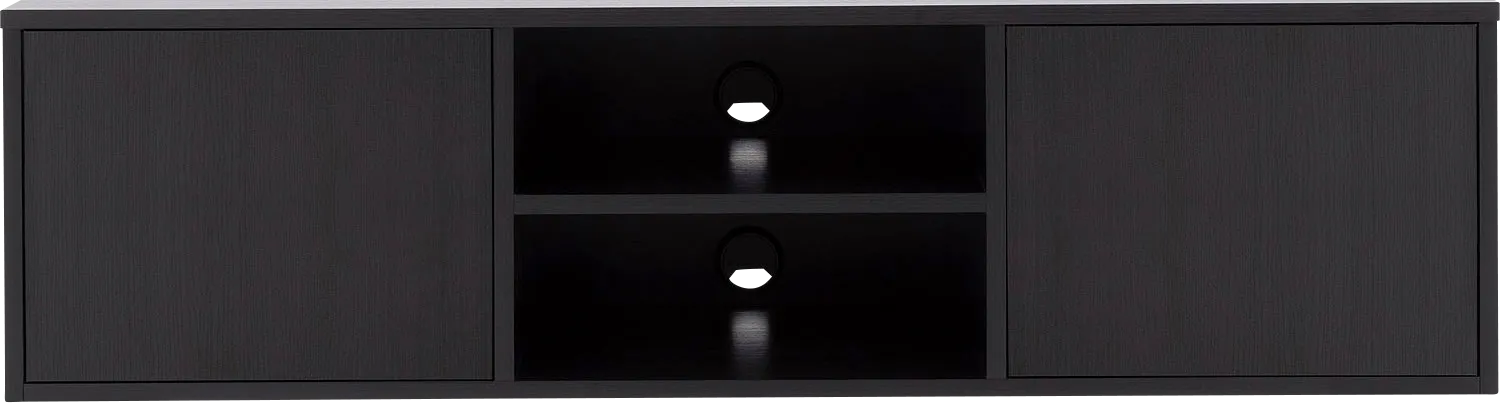 Goossens Basic Tv Meubel Madrid, 2 deuren 2 open vakken