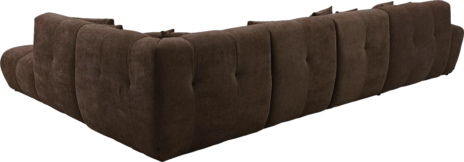 Goossens Excellent Kubus Bank Stof Bruin - 8252743-goossens-excellent-kubus-bank-stof-bruin-03