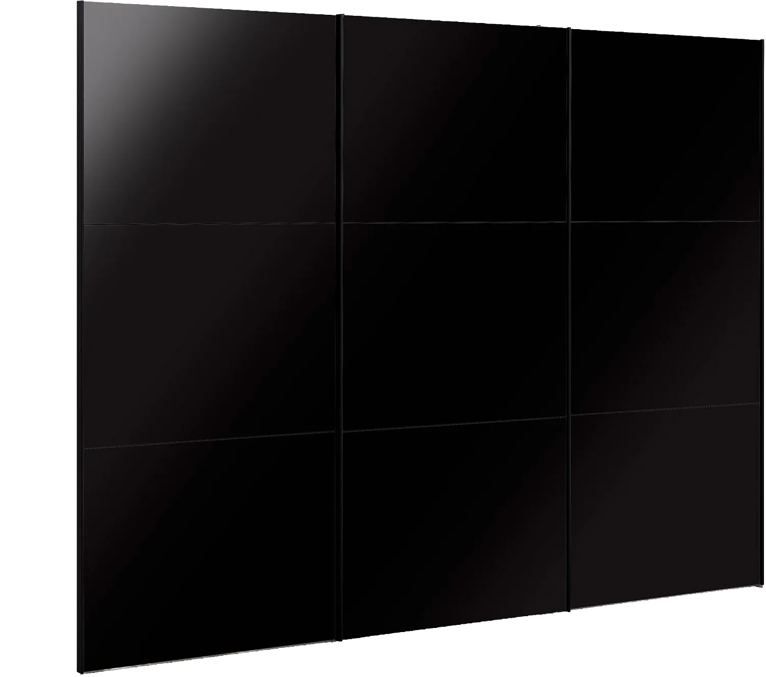 Goossens Kledingkast Easy Storage Sdk, 303 cm breed, 220 cm hoog, 3x 3 paneel glas schuifdeuren